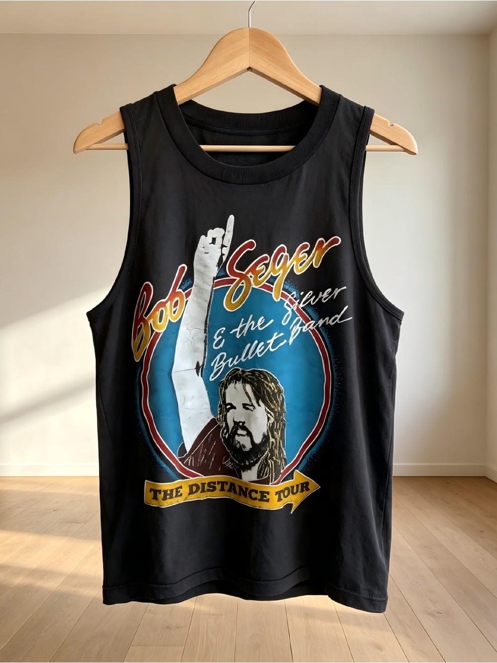 Bob Seger And The Silver Bullet Band Graphics Womens Mens Tank Top Unisex
